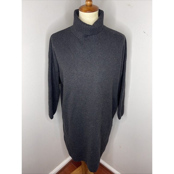 Tuckernuck Sweaters - Tuckernuck Pomander Place Black‎ Sparkle Turtleneck Sweater Dress Large L